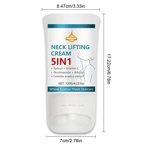 Crema Hidratante Y Reafirmante Para El Cuello 5 En 1-120g