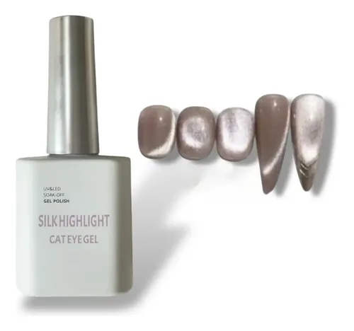 Esmalte Semipermanente Ojo De Gato Silk Hightlight Magic G Color 009