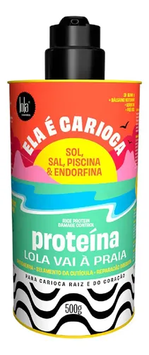 Proteina Capilar X500ml Ela E Carioca Lola Cosmetics