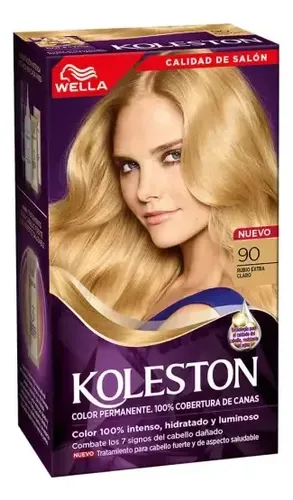 Kit Tintura Permanente 9 Rubio Extra Claro Koleston