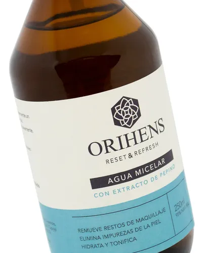 Orihens Agua Micelar Desmaquillante Hidratante X 250ml 6c