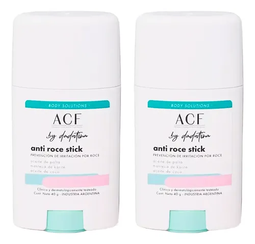 Acf By Dadatina X2 Anti Roce Stick Prevención Irritación 6c