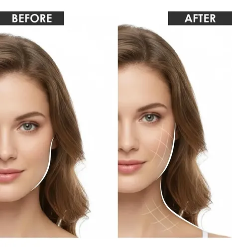 Anillo Gua Sha Cerámico Facial Y Corporal Blanco