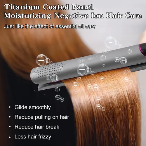 D2260701-4-1 Plancha Alaciadora De Cabello Con Pantalla Led