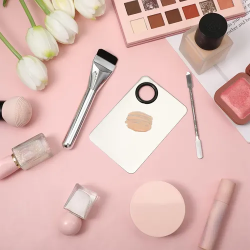 Juego De Paleta Mezcladora De Maquillaje De 3 Piezas 2026