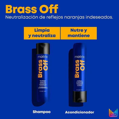 Acondicionador Brass Off X300ml Total Result Matrix Loreal