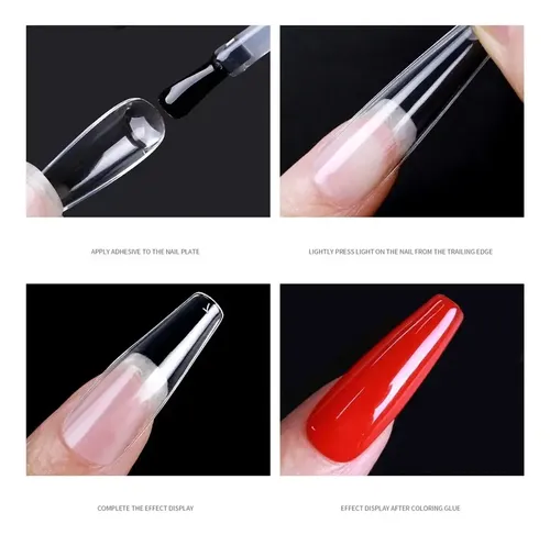 Tips Para Soft Gel Y Press On Nails X120 Premium