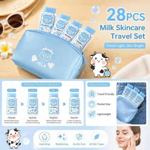Milk Skincare Set 28 Mini Viaje Sulily