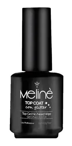 Esmalte Top Coat Con Glitter