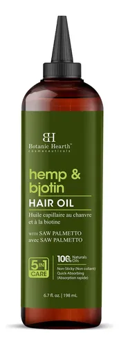 Aceite Capilar Botanic Hearth Cáñamo Biotina 200ml