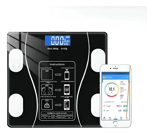 Balanza Inteligente Baño Personal Corporal Personas 180kg