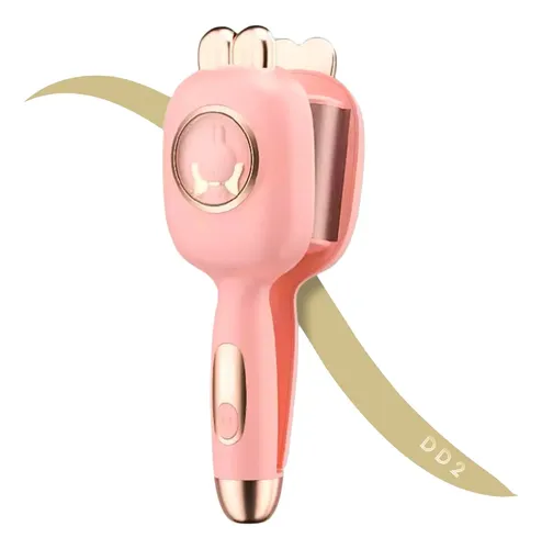 Buclera Rizador De Pelo Rulero Doble Barril De 32mm Conejo