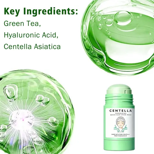 Mascarilla En Barra De Arcilla Centella Rostro