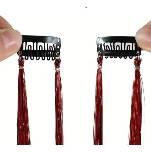 Peluca C A Clips Cucas J, 32 Mm, Extensión De Cabello En For