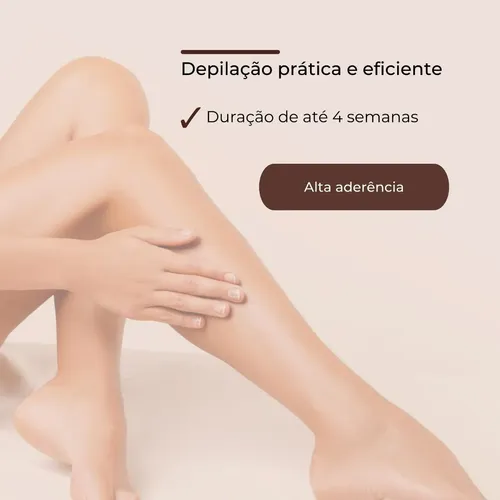 Cera Depilatória Depimiel Chocolate Roll-on Recambio 100g