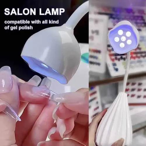 Cabina Uv Led 12 Watt Para Soft Gel Batería Manicura Salón