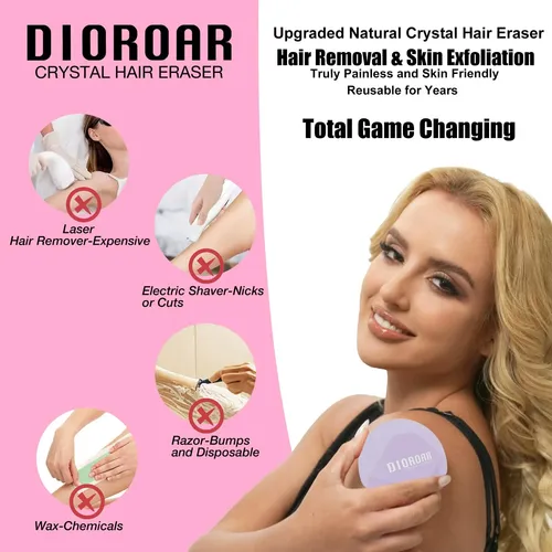 Borrador De Pelo De Cristal Dioroar Para Mujer Eliminación