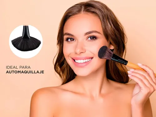 Set Brochas De Maquillaje Profesional x24 Unidades + Estuche Gadnic