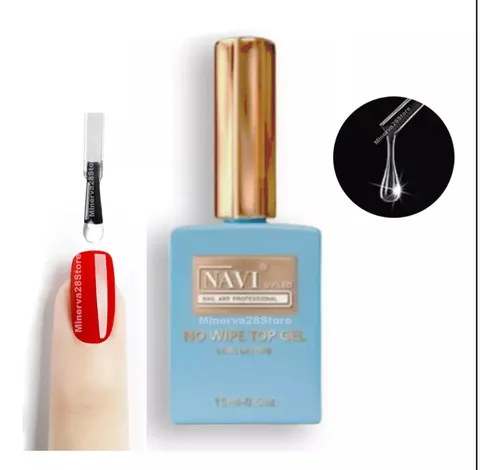 Top Coat Navi 15ml Semipermanente Uñas Uv Led