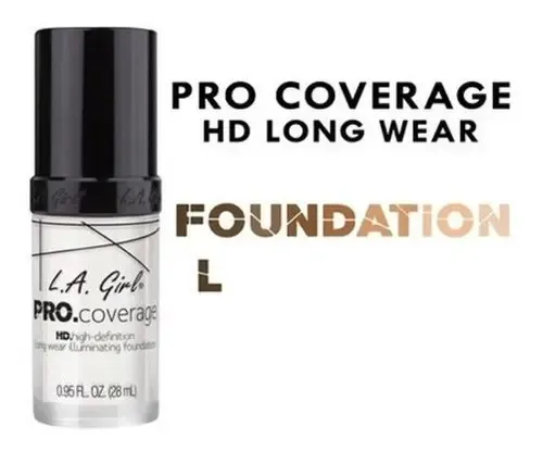 Base De Maquillaje Líquida L.a. Girl Pro Coverage, Coffee