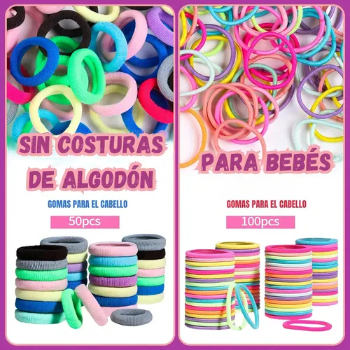 As Triko Set De Accesorios For El Cabello, Ligas De As