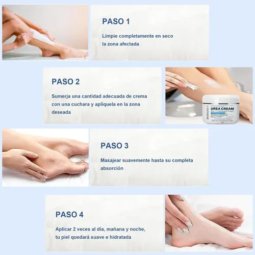 Crema Hidratante Pies Y Manos Urea 50g
