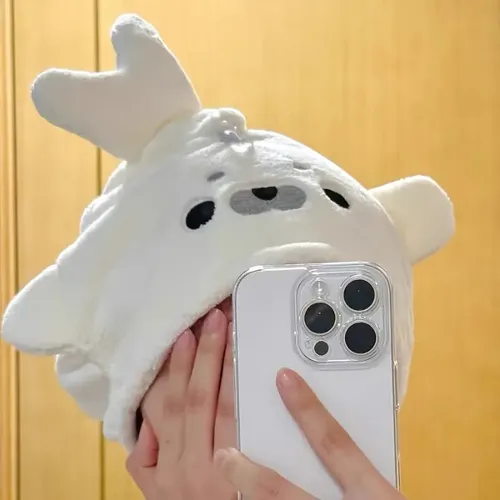 Gorro Baño Foca Coral Suave Y Super Absorbente