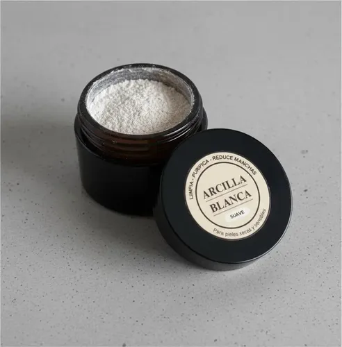 Mascarilla Suave Arcilla Blanca 40g Vegana Natural