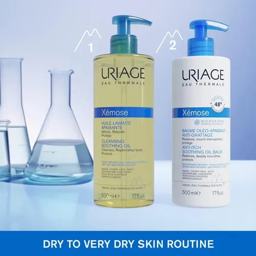 Gel De Baño Corporal Y Facial Uriage Xémose Para Piel Muy Se