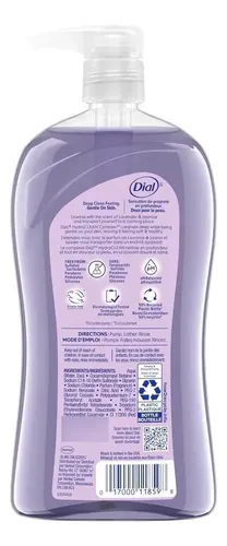 Jabón Líquido Dial, Aroma De Lavanda Y Jazmín, 3…