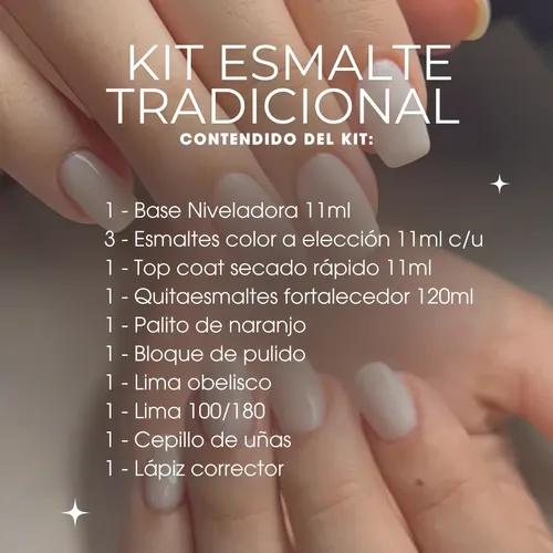 Combo Esmaltes De Uñas Tradicional 12art Top Coat Removedor