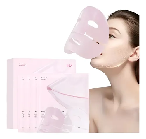 Box X 4 Bio Collagen Mascarilla Pink Salmon Dna Pdrn