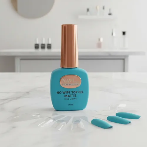 Top Coat Matte Navi 10ml Uv/led Efecto Mate Profesional