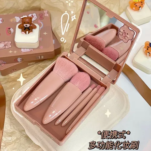 2 Kits De Maquillaje Portátiles, Espejo Profesional
