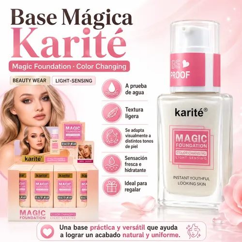 Base Maquillaje Magica Cambia Según Tu Tono Original Probala