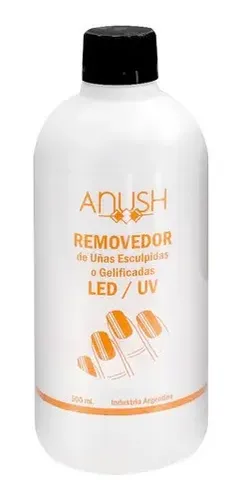 Removedor De Esmalte Semipermanente X500ml Anush