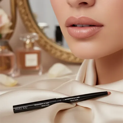 Delineador De Labios Retráctil Larga Duración Beige Nude