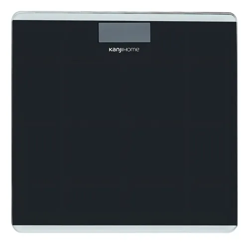 Balanza De Baño Kanji Home Pantalla Lcd Negra