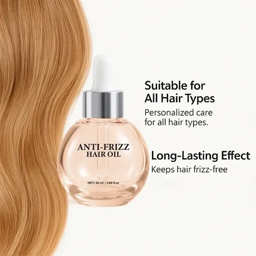 Aceite Capilar Anti Frizz 50 Ml Para Todo Tipo De Pelo