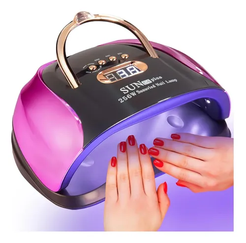 Luz Uv Led Para Uñas Museray 256w Con 4 Temporizadores