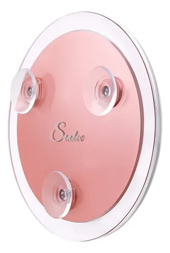 Espejo De Maquillaje Santoo Con Aumento 15x Y 3 Ventosas