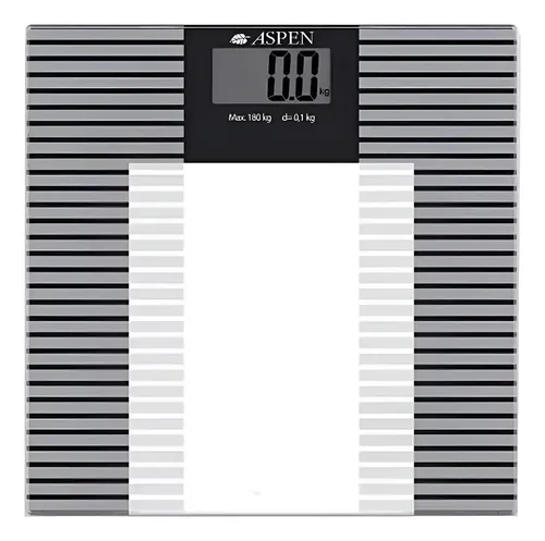 Balanza Digital Aspen Anti- Slip B 15, Hasta 180 Kg