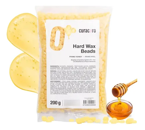 Curacoro Cera Dura Italiana 200 G  Honey