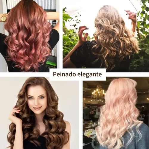 Tenaza Rizadora Cabello Para Ondas Temperatura Ajustablefhjf