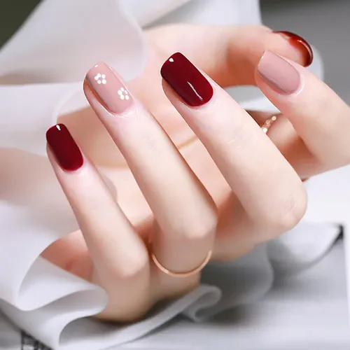 Mj * Pegatinas De Uñas De Gel Semicuradas Pegatinas De