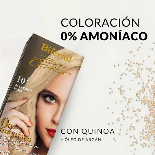 Tintura Coloración Biferdil Biocolor 0% Amoniaco Sin Gluten Tono Nº6.7 Rubio Oscuro Chocolate