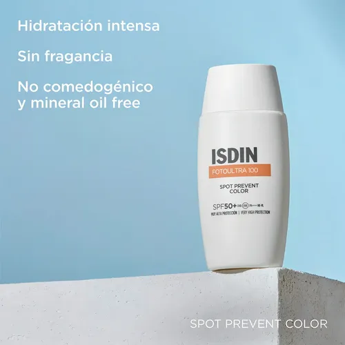 Fotoprotector Spot Prevent Color Isdin Spf50