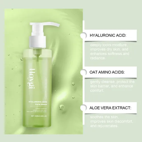 Limpiador Facial Ácido Hialurónico Hoygi 100ml