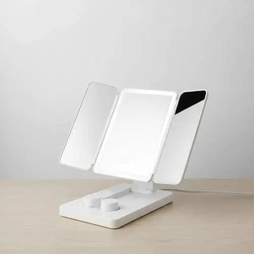 Multi Compras Led/Maquillaje Rectangular – 3 modos – Blanco – Recargable USB 15 cm (Incluye: Con luz)