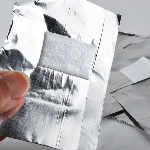 ., Mj Esmalte De Gel Sólido, Papel De Aluminio, 200 Unidades